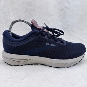 Brooks Revel 7 Womens Running Shoes Peacoat Onyx Orchid Size 7.5 Athletic